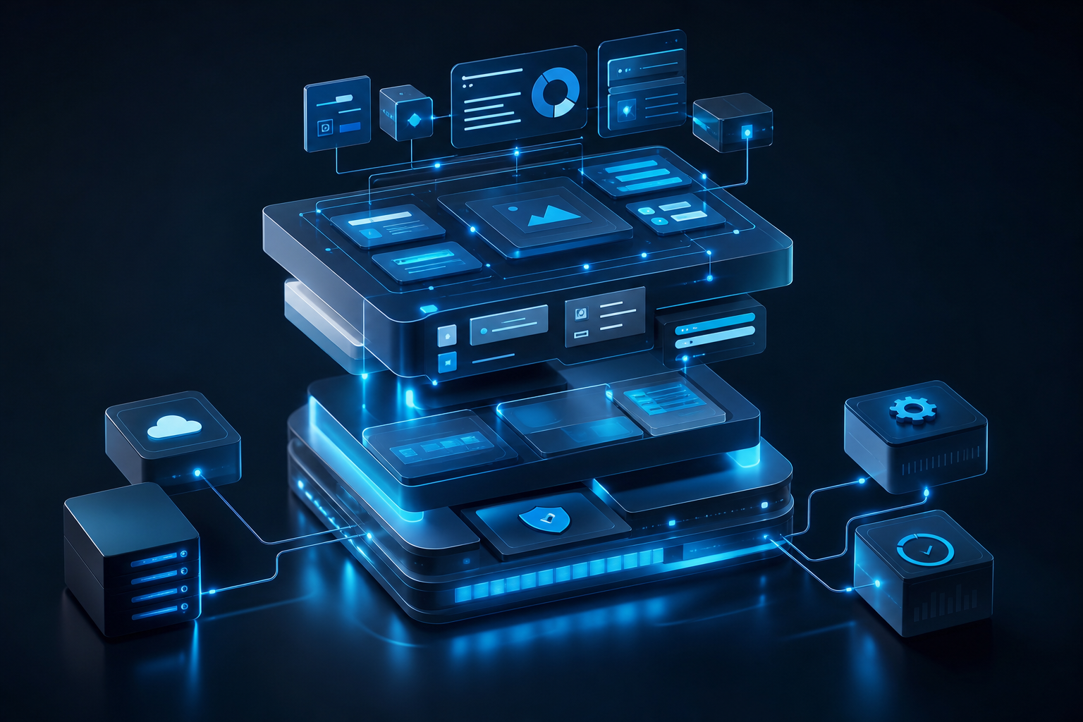 Visual de desarrollo de software empresarial
